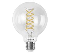 LEDVANCE SMART+ WIFI LED-Lampe, Weißglas, 8W, 806lm, Kugel-Form mit 95mm Durchme