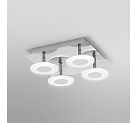 LED Smart + Lampada da Bagno Orbis Wave Cromo IP44 26W 2800lm 3000K-6500K [EEK: F]