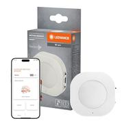 LEDVANCE SMART WIFI, sensore di movimento intelligente per Smart Home per interni ed esterni, senza cavo, bianco, controllo tramite app, batteria ricaricabile integrata e facile ricarica tramite USB-C