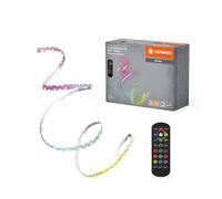 LEDVANCE Striscia LED Flex Bendable RGBW 3M, con telecomando, autoadesiva, dimmerabile, con batteria e accessori di montaggio