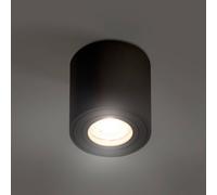 LEDVANCE Surface Round spot soffitto GU10 nero LEDVANCE