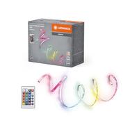 LEDVANCE TV MOOD Striscia LED con USB, 4 W, controllo colore RGB, flessibile e pieghevole, per uso interno, autoadesiva, telecomando incluso, LED non sostituibile, facile installazione