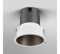 LEDVANCE Twist spot incasso Ø9,3cm 830 bianco/nero LEDVANCE