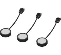 LEDVANCE Undercabinet Spot Puck 65 mm 3 x 3 W 830 Black Lampada LED da incasso 3.00 W Bianco caldo Nero