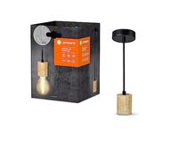 Lampada a sospensione LEDVANCE Vintage 1906® CYLINDER E27, legno