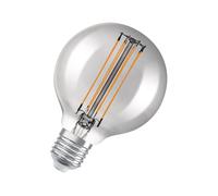 OSRAM LED Vintage 1906, G80, E27, 11 W, grigio, 1.800 K, dimmerabile. Osram