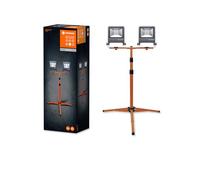 LEDVANCE Lampada da lavoro LED, Lampada da esterno, WORKLIGHTS - TRIPOD / 100 W, 220…240 V, Ampiezza fascio luminoso: 120°, Bianco freddo, 4000 K, Materiale: Aluminum/Steel, IP65