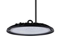 Ledvion - Campana led ufo, IP65, 100W, 110 lm/W, Sensore, 3000K, Dimmerabile, lampada led industriale capannone, illuminazione magazzino officina, luce soffitto garage, illuminazione industriale led