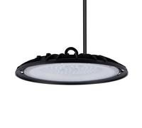 Ledvion - Campana led ufo, IP65, 100W, 110 lm/W, Sensore, 6000K, Dimmerabile, lampada led industriale capannone, illuminazione magazzino officina, luce soffitto garage, illuminazione industriale led