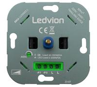 Ledvion - Dimmer LED, 1-150 Watt, Universale, LED, Incasso, Taglio di fase