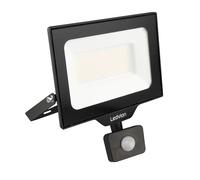 Ledvion ECO Faretto LED da Esterno IP65 50W 110lm/W 4000K sensor | Si accende automaticamente al movimento per vialetto giardino facciata e garage