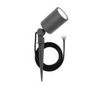 Ledvion Faretti Esterno Lampade IP65 3W GU10 picchetto senza lampadina | Per giardino terrazza vialetto aiuole e luce decorativa esterna