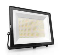 Ledvion Proiettore LED 150W impermeabile IP65 4000K 18000lm | Con cavo di collegamento per montaggio rapido su facciata garage giardino e officina