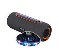 Ledwood Altoparlante Nomade XTREM140 LD-XT140BT-BLACK, 100W/10W RMS, Bluetooth 5.0, TWS, Impermeabile IPX5, Autono. 6H, Gioco Luce Ufo