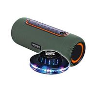 Ledwood Altoparlante Nomade XTREM140 LD-XT140BT-GREEN, 100W/10W RMS, Bluetooth 5.0, TWS, Impermeabile IPX5, Autono. 6H, Gioco Luce Ufo