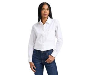 Lee All Purpose Shirt Maglietta, Bianco, M Donna