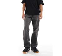 Lee - Asher - Jeans ampi dritti nero slavato W36 L32