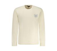 Lee Beige Cotton Men Sweater - L