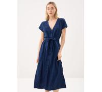 Lee - Belted Midi Dress Blu - Abbigliamento XS Blu