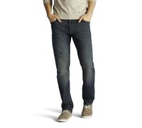 Lee Big & Tall Extreme Motion Straight Taper Jean Jeans, Maverick, 46W x 34L Uomo
