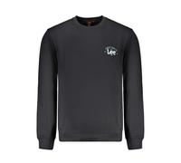 Lee Black Cotton Men Sweater - S