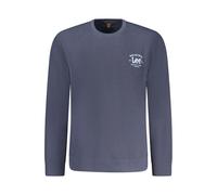 Lee Blue Cotton Men Sweater - XL