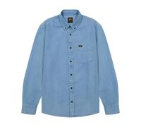 Lee Button Down Maglietta, Lakeside Wash, XL Uomo