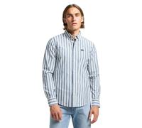 Lee Button Down Maglietta, Orion Stripe, M Uomo