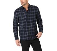 Lee Camicia a Maniche Lunghe Multiuso Classic Fit Button-Down, Union-all Plaid Nero, M Uomo