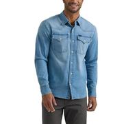 Lee Camicia da Uomo Heritage Western, Leggermente trasportato, M
