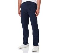 Lee Chino Regular Blu Scuro Pantaloni, 40 W/34 L Uomo