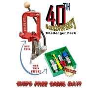 Lee Chiusura Culatta Challenger Pressa Con 3 Die Set per 9mm Luger Nuovo #92134