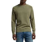 Lee Clean Raglan-Felpa Maglione, Mercantile Green, S Uomo