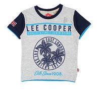 Lee Cooper Glc1106 TMC S2 T-Shirt, Grigio, 12 Anni Bambini e Ragazzi