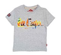 Lee Cooper Glc1111 TMC S2 T-Shirt, Grigio, 4 Anni Bambini e Ragazzi