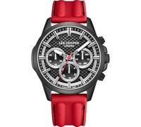 Lee Cooper LC08048.658 Orologio multifunzione da uomo con quadrante nero