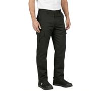 Lee Cooper LCPNT205 Pantaloni Cargo classici da lavoro multitasche per uso intensivo e di facile manutenzione da uomo, Nero, 30W / 33L