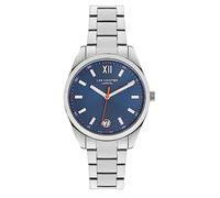 Lee Cooper Orologio analogico da donna con quadrante blu LC07102.390, marrone chiaro::blu, Classico