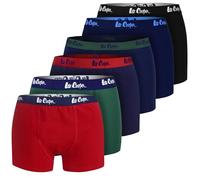 Lee Cooper - Premium Briefs Boxer Uomo in Cotone - Confezione da 6 XXL - Morbidi - Comodi - Elasticizzati - Transpirati - Sportivi - Stile Iconico | Mutande Uomo Intimo Maschile