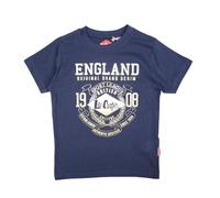 Lee Cooper T-Shirt garçon, Marina, 8 Anni Bambini e Ragazzi