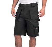 Lee Cooper Workwear LCSHO810 Pantaloncini da Uomo in Tessuto Durevole, Flessibili e Confortevoli per la Sicurezza sul Lavoro, Nero, 36W