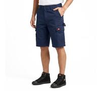 Lee Cooper Pantaloncini Lavoro Uomo Cargo - Workwear Shorts Resistenti Multi Tasche Facile Cura, Shorts Estivi Leggeri Triple Cuciture Capri (blu navy, 42W)