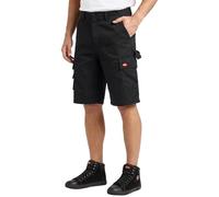 Lee Cooper Pantaloncini Lavoro Uomo Cargo - Workwear Shorts Resistenti Multi Tasche Facile Cura, Shorts Estivi Leggeri Triple Cuciture Capri (nero, 38W)