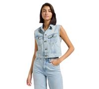 Lee CROPPED RIDER VEST, Hint Of Rain, M