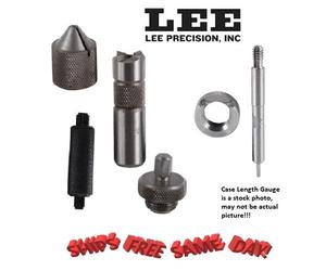Lee Custodia Conditioning Kit con Lunghezza Misura per 32 S & W Lungo New