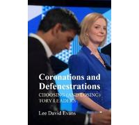 Lee David Evans Coronations and Defenestrations (Copertina rigida)