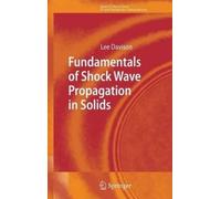 Lee Davison Fundamentals of Shock Wave Propagation in Solids (Copertina rigida)