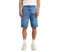 Lee DBL Knee Carpenter Short Pantaloncini in Denim, Corvo, 32W Uomo