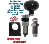 Lee Deluxe Quick Trim 90437+300 Win Mag Die 90441 Combo Spedizione Gratis
