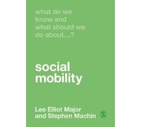 Lee Elliot Majo What Do We Know and What Should We Do About (Copertina rigida)